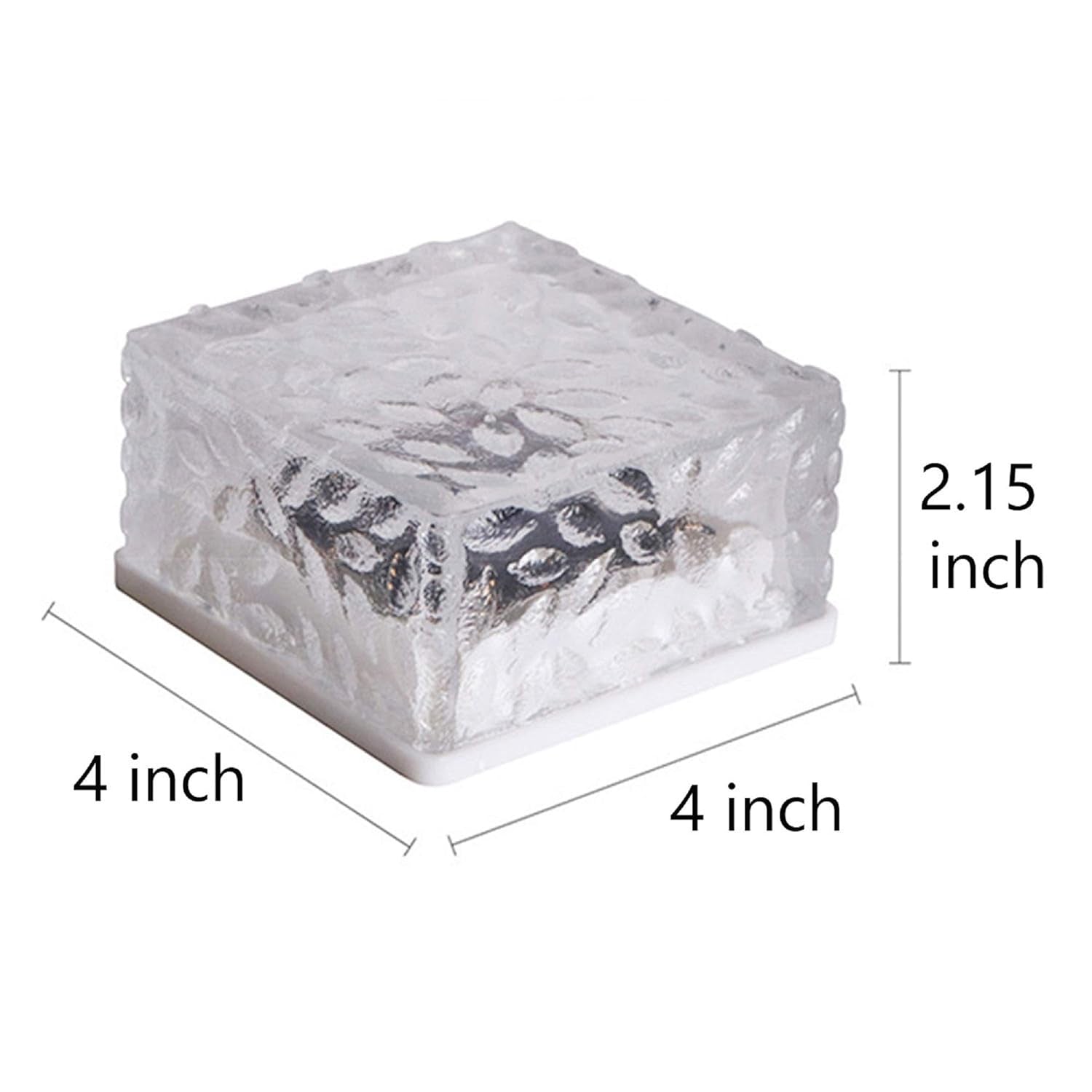 8557 Solar Ice Cube Shaped Garden Light, Ice Cube Shaped Garden Warm Light Outdoor Solar Garden Decorative Lights for Walkway Pathway Backyard Christmas Decoration Parties 8557 Solar Ice Cube Shaped Garden Light, Ice Cube Shaped Garden Warm Light Outdoor Solar Garden Decorative Lights for Walkway Pathway Backyard Christmas Decoration Parties